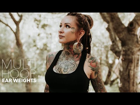 Broad Multi Hoop Brass Hangers