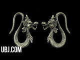 Dragon Brass Ear Weights