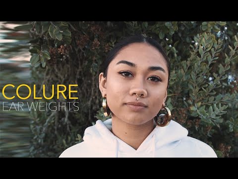 Colure Maligano Jasper Stone Ear Weights