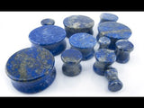 Lapis Lazuli Stone Plugs