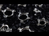Kitty Cat Stainless Steel Tunnels