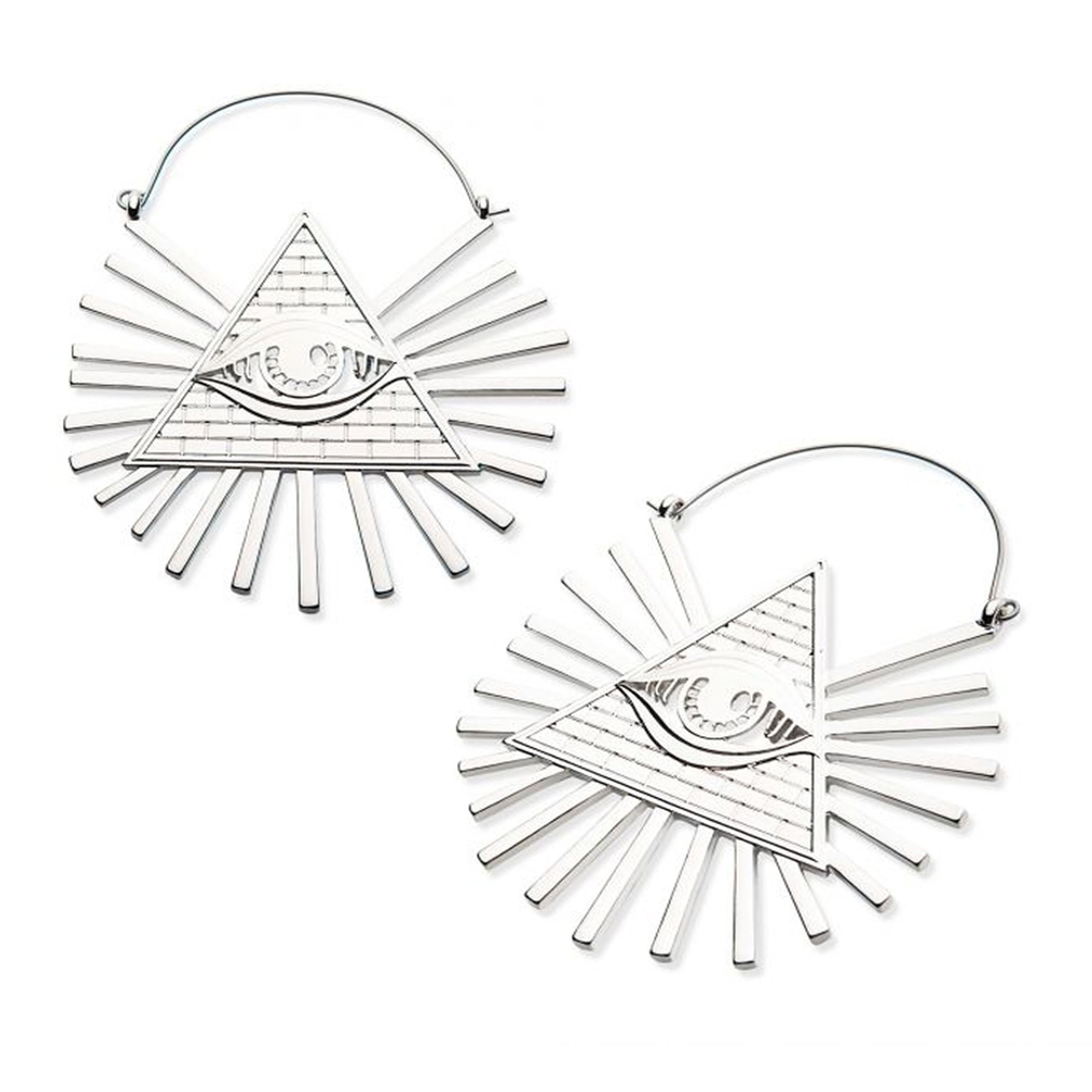 20G Illuminati Plug Hoops