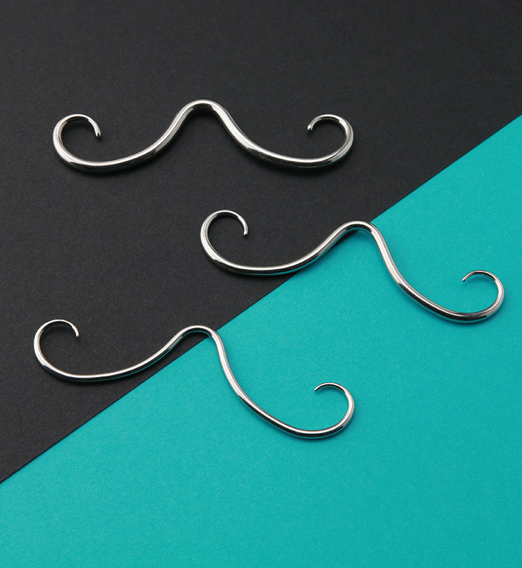 Imperial Mustache Septum Bar
