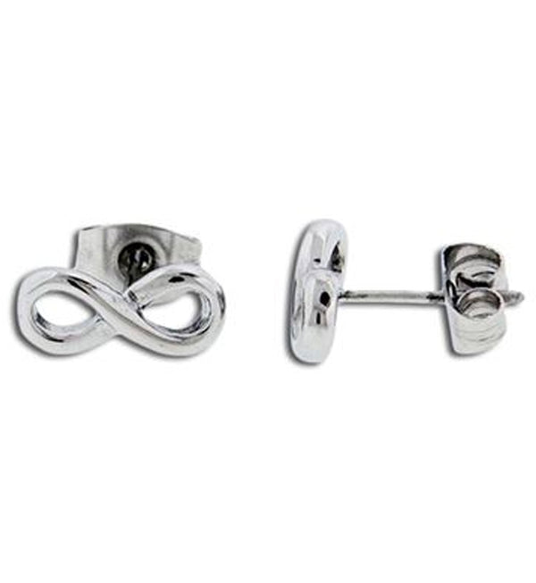 Infinity Stainless Steel Earrings