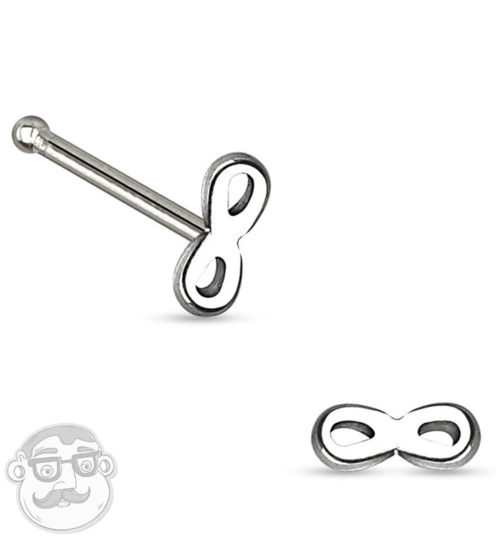 20G Infinity Top Stainless Steel Nose Bone