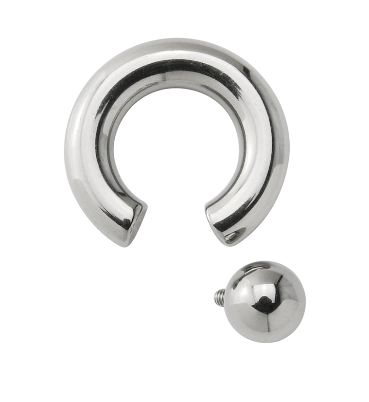 Internally Threaded Titanium Captive Bead Ring