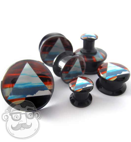 Inverted Sunset Triangle Plugs