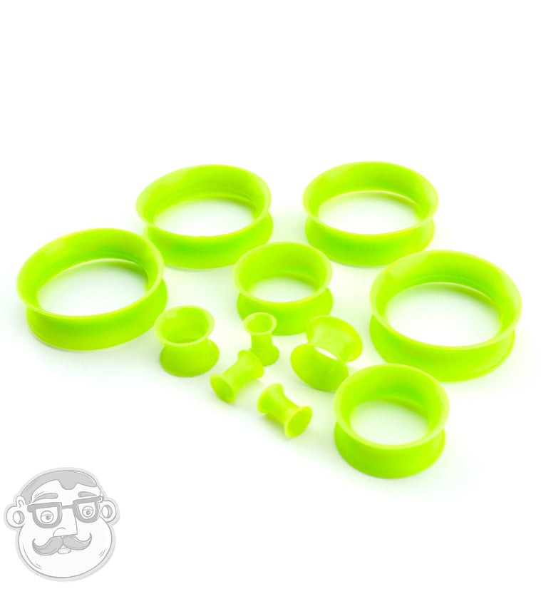 Kaos Lime Green Silicone Skin Eyelets