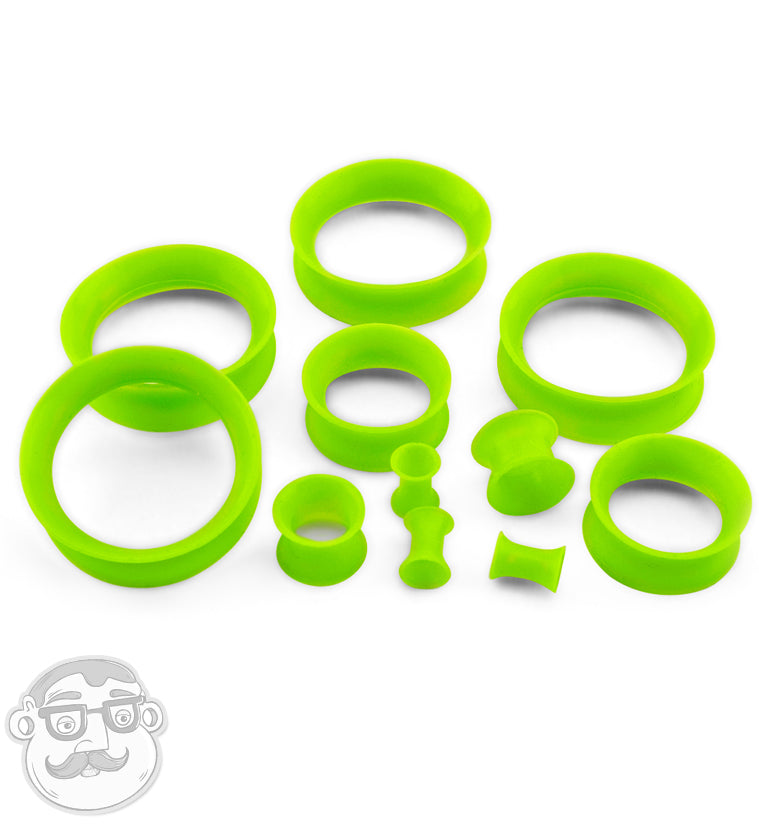 Kaos Lime Green Silicone Skin Eyelets