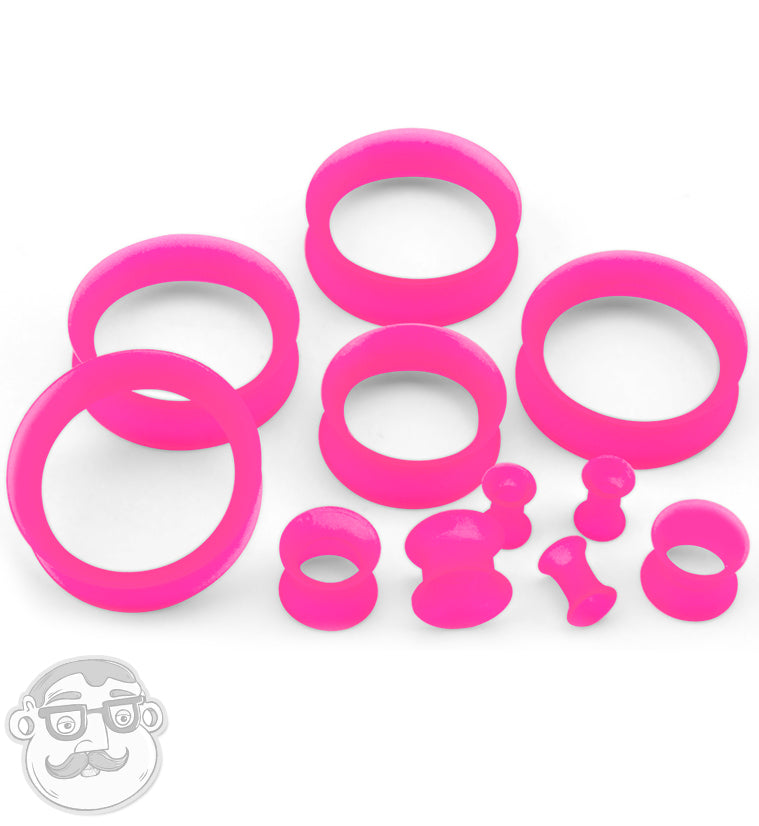Kaos Hot Pink Silicone Skin Eyelets