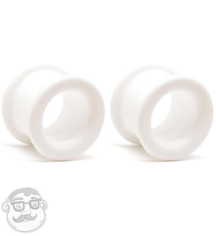 Kaos White Silicone Tunnels