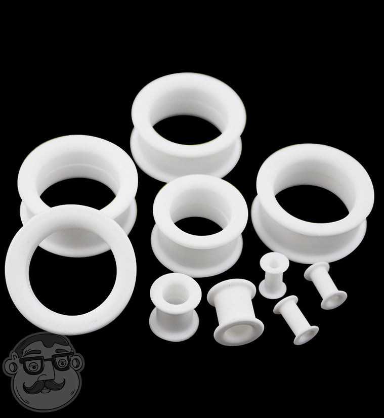 Kaos White Silicone Tunnels