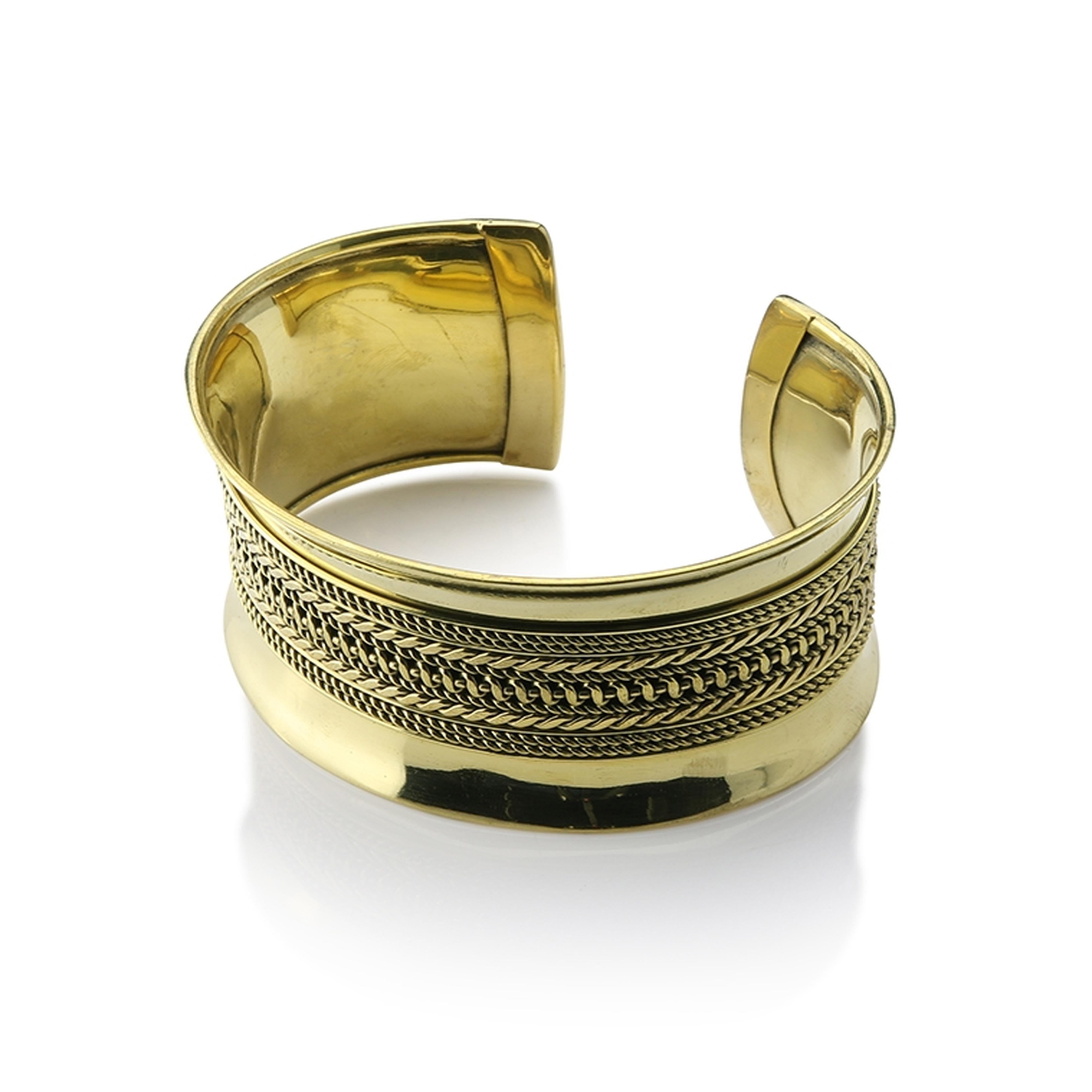 Kepang Brass Bangle