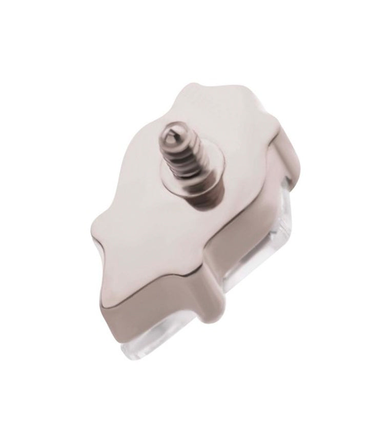 Kite CZ Internally Threaded Titanium Top