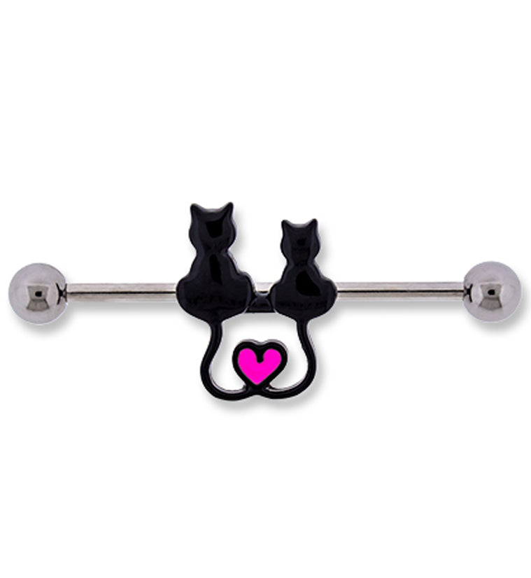 Kitty Love Industrial Barbell