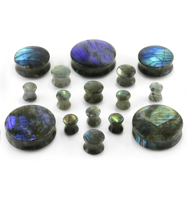 Labradorite Stone Plugs