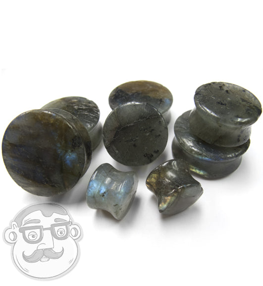 Labradorite Stone Plugs