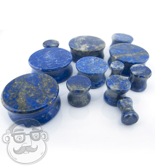 Lapis Lazuli Stone Plugs