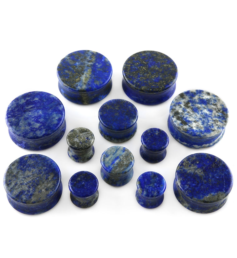 Lapis Lazuli Stone Plugs