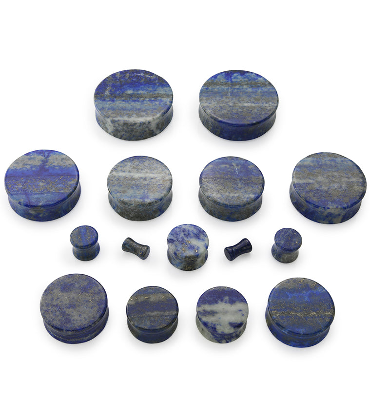 Lapis Lazuli Stone Plugs