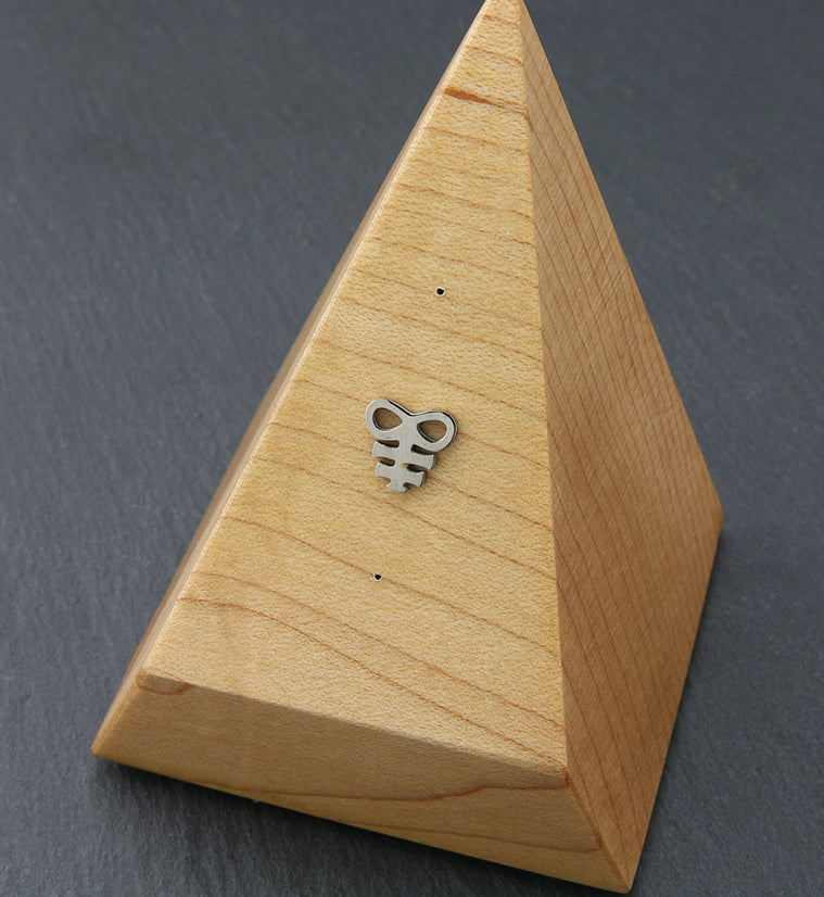 Leviathan Cross Threadless Titanium Top