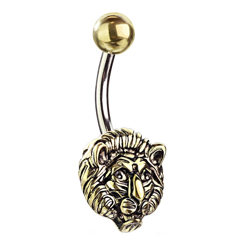 *Brass lion design.