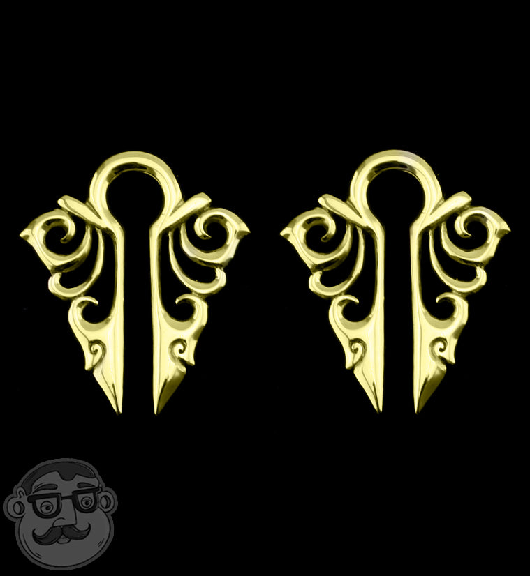 Looped Brass Ear Weights