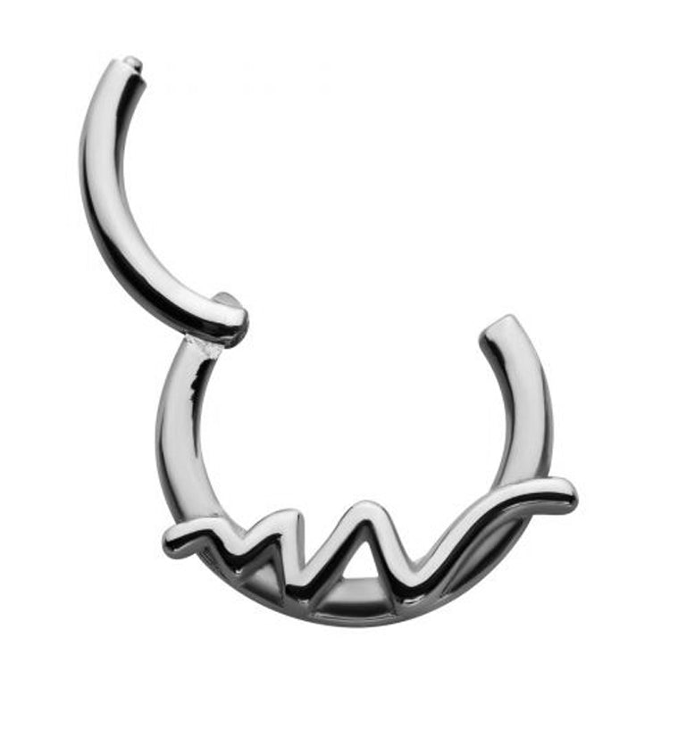 Love Hinged Segment Ring