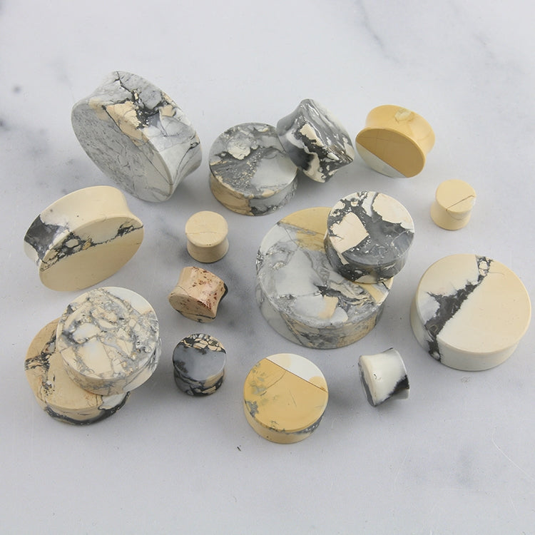 Maligano Jasper Stone Plugs