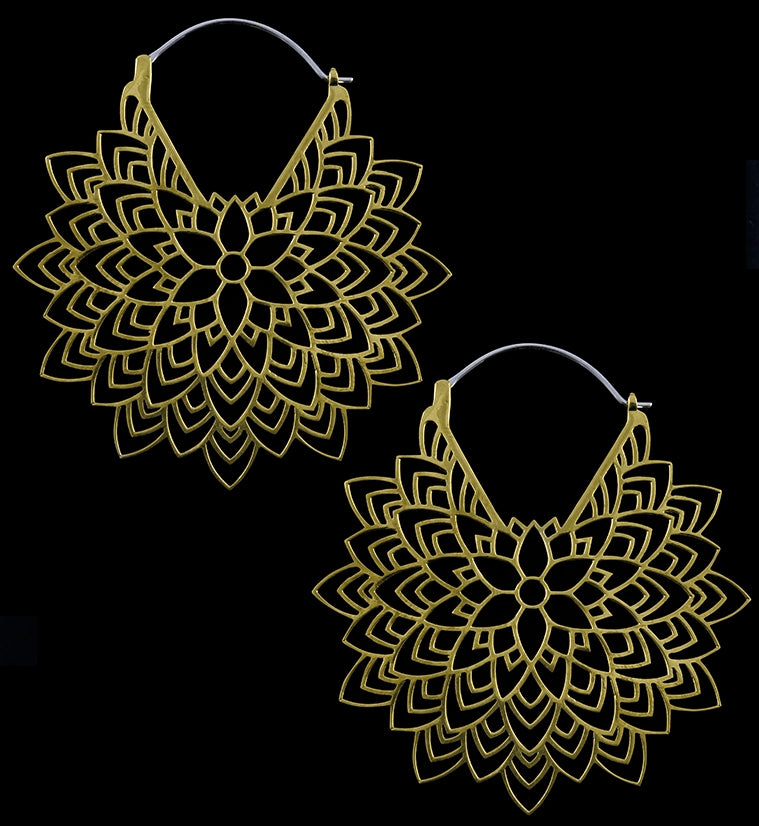 Golden Mandala Hangers