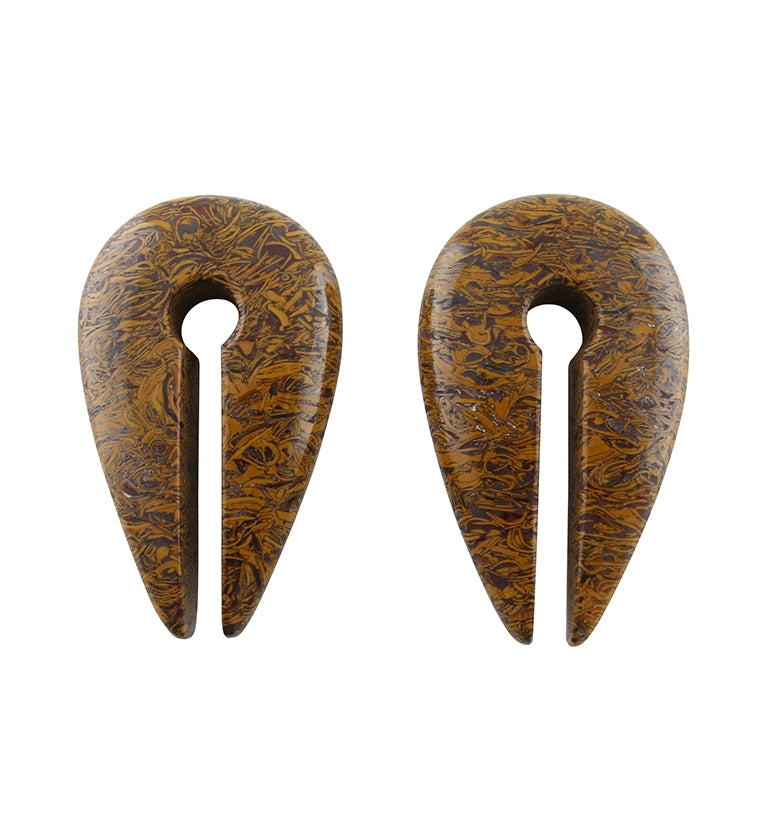 Keyhole Maryam Stone Ear Weights