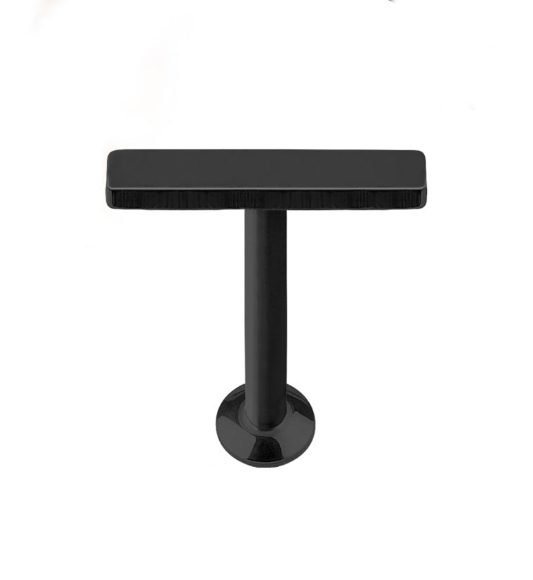 16G Medium Bar Internally Threaded Flat Back Steel Post