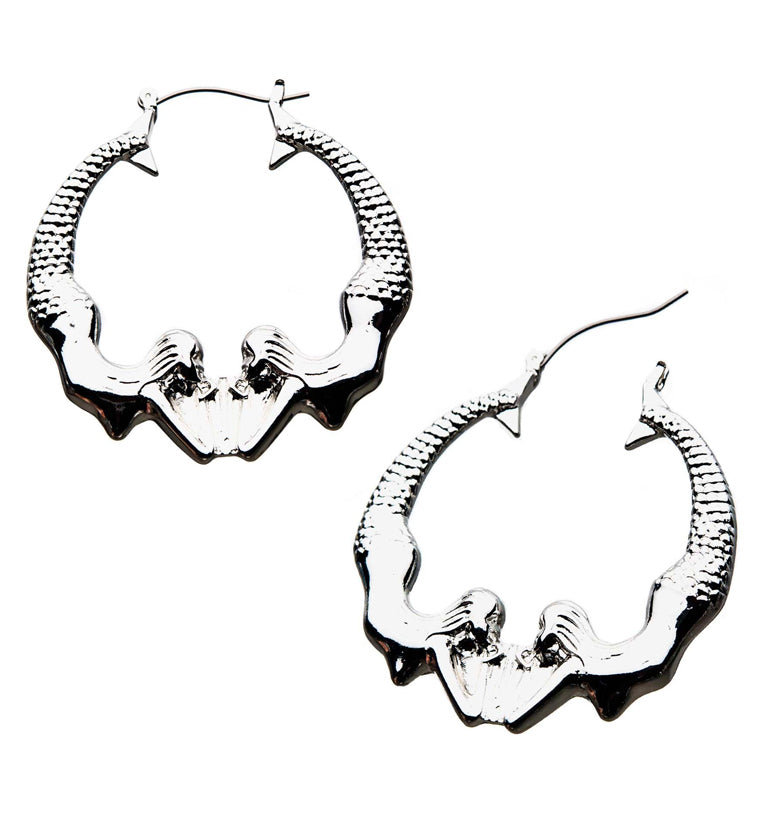 Mermaid Plug Hoops