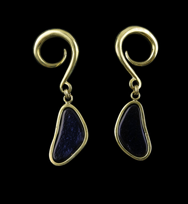 Mosaic Glass Hanging Ear Weights