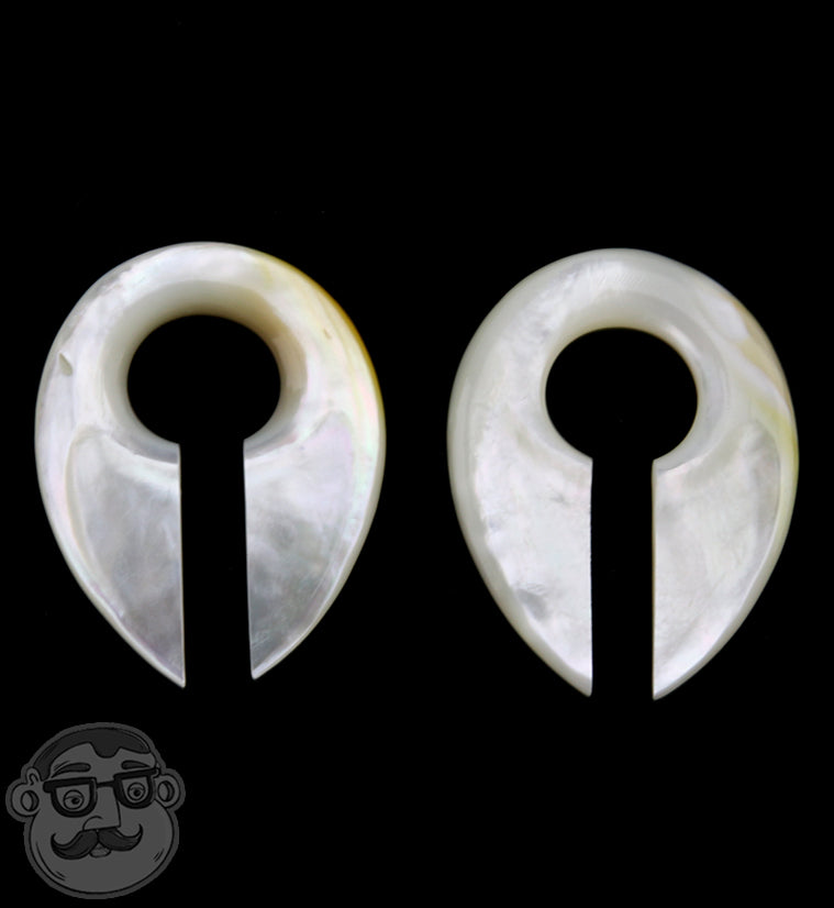 Keyhole Mother of Pearl Hangers