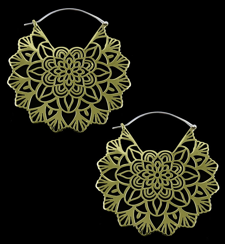 Motley Brass Earrings / Weights