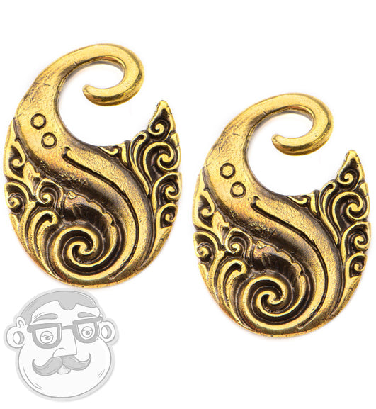 Munsee Brass Ear Weights