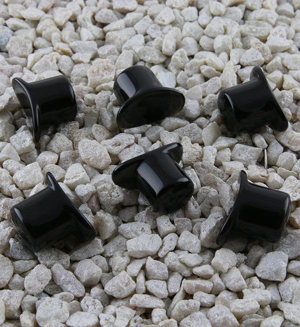 Obsidian Labret Plug