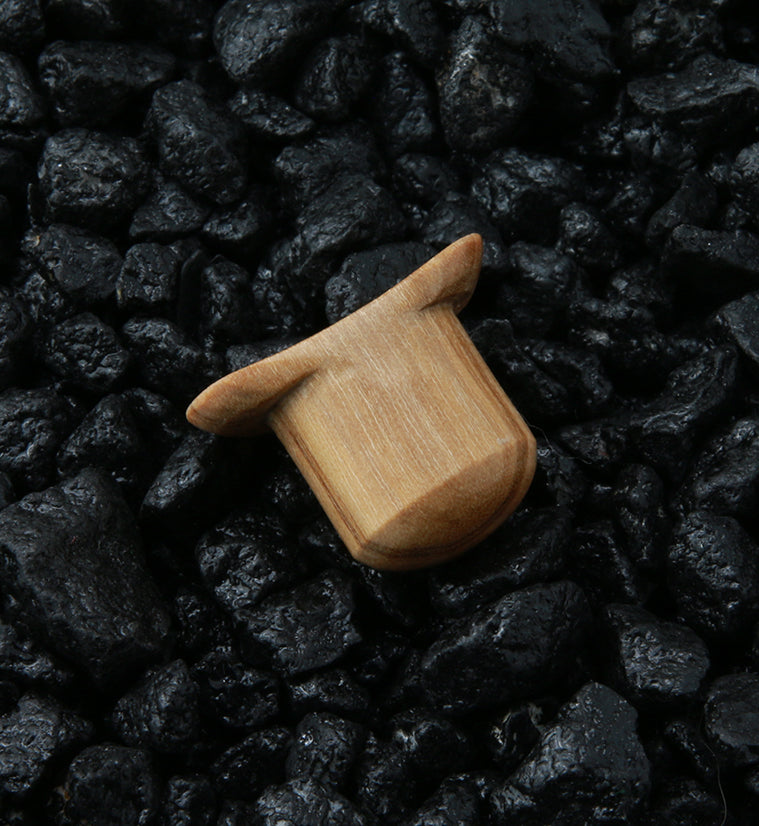 Olive Wood Labret Plug