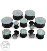 White Opal Shimmer Plugs