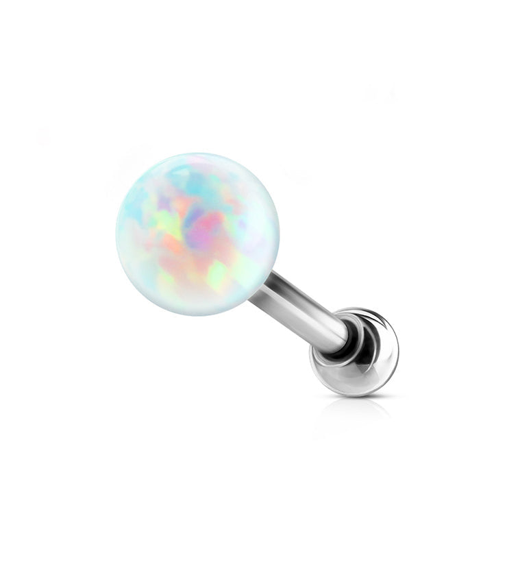 16G Opalite Tragus / Cartilage Barbell