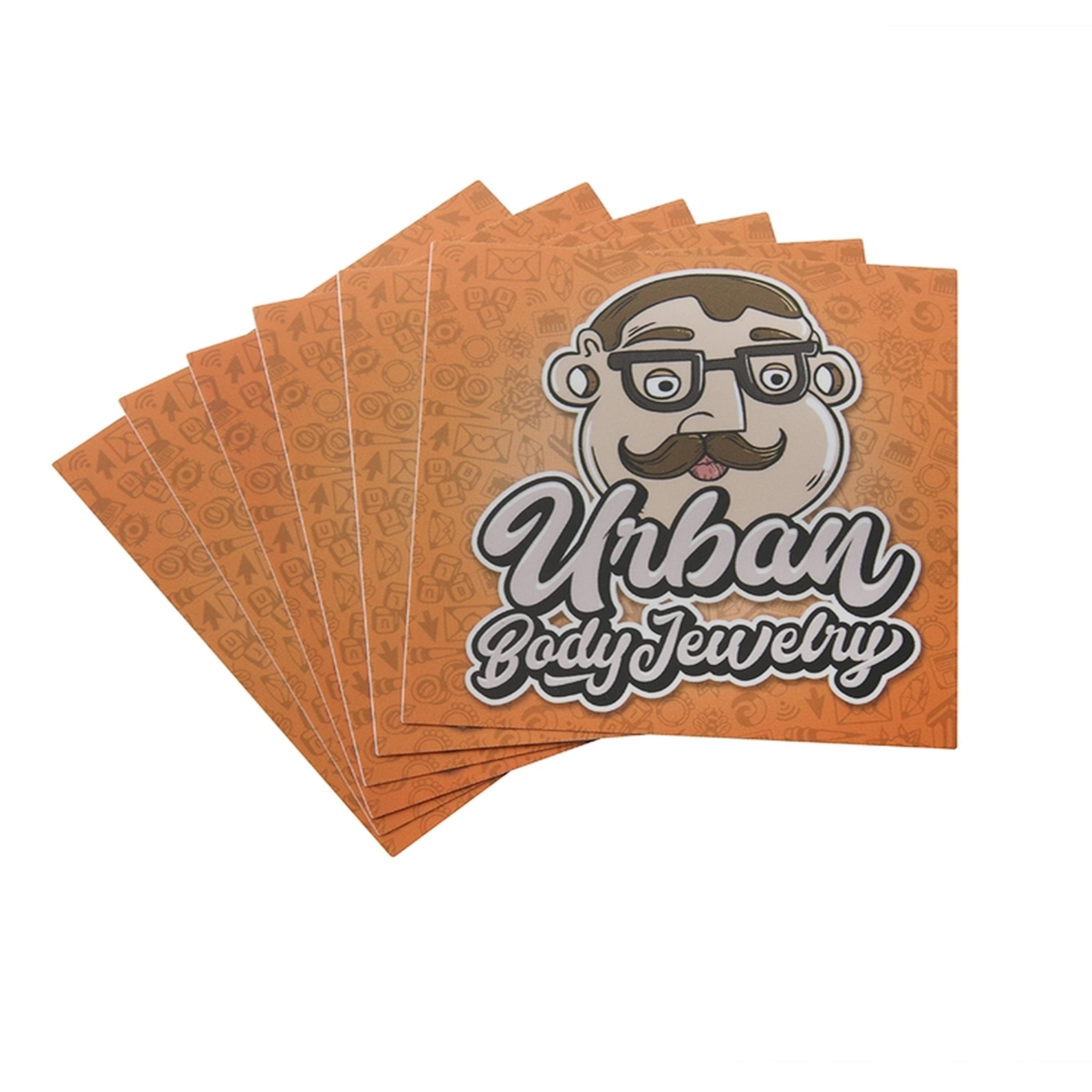 Orange UBJ Sticker Pack (5 Stickers)