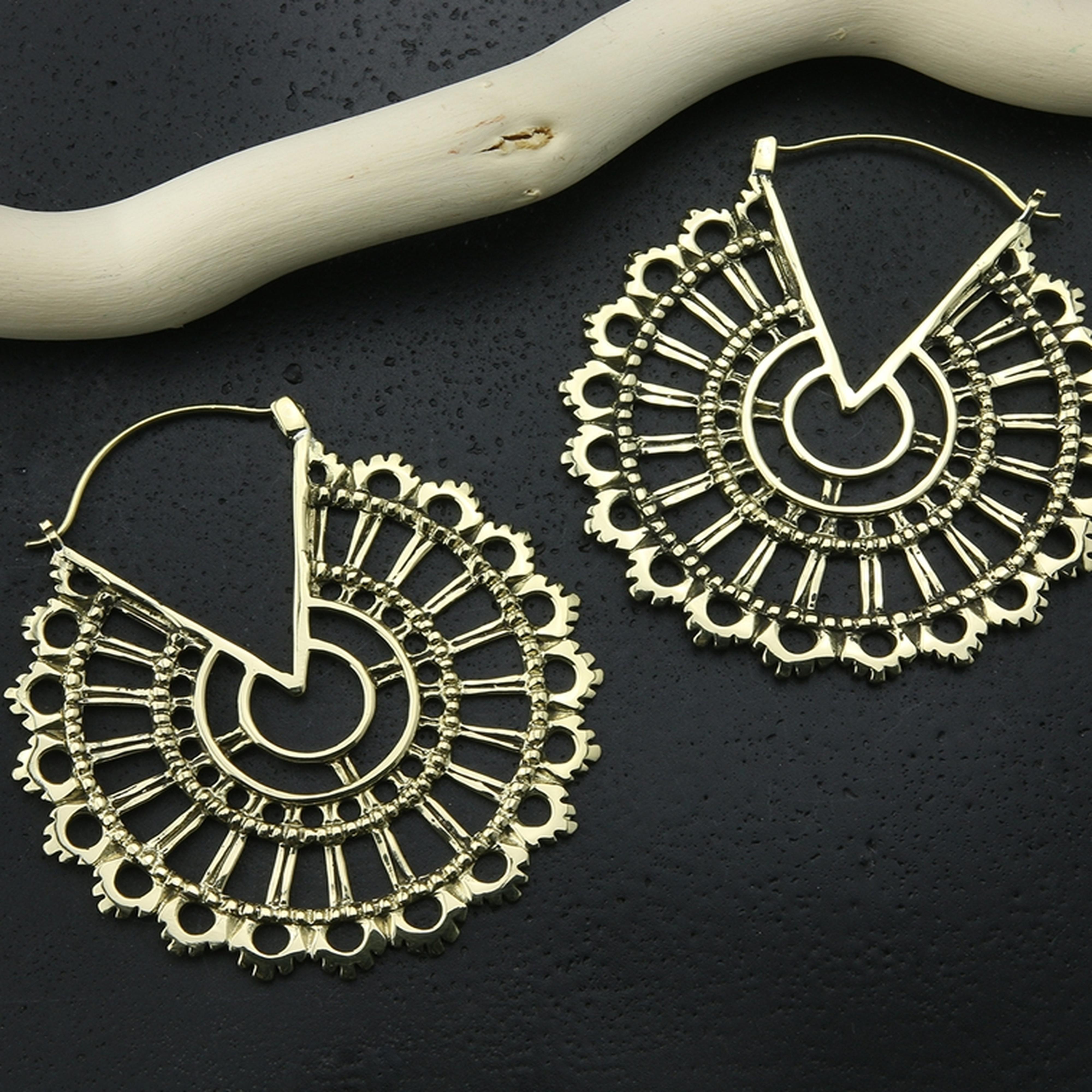 18G Ordinate Brass Hangers / Earrings