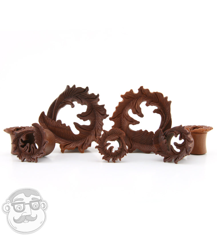 Floral Crest Saba Wooden Tunnels