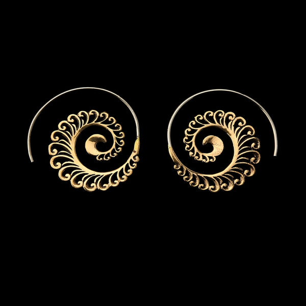 18G Ornamental Brass Spirals