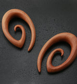 Saba Wood Oval Spirals