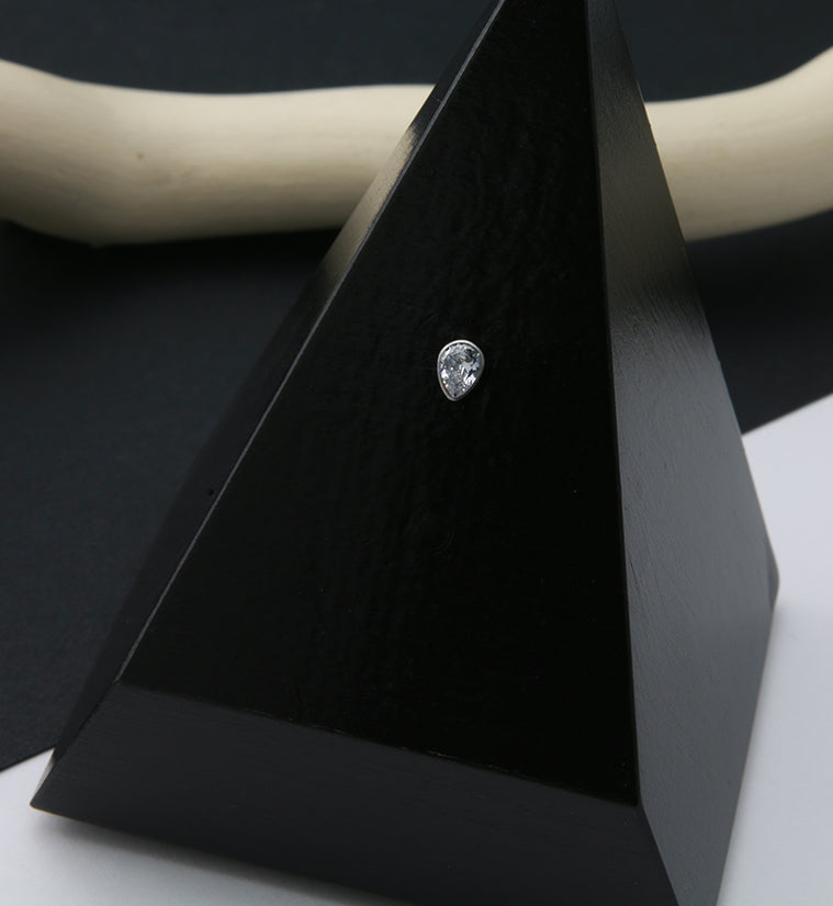 Ovum Bezel CZ Threadless Top