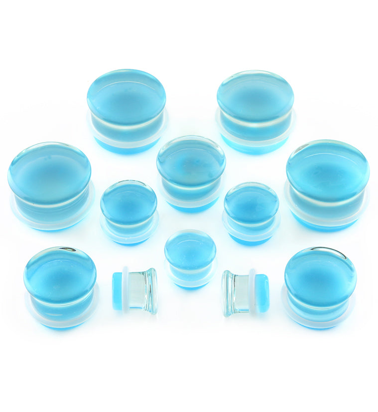 Pacific Blue Glass Plugs
