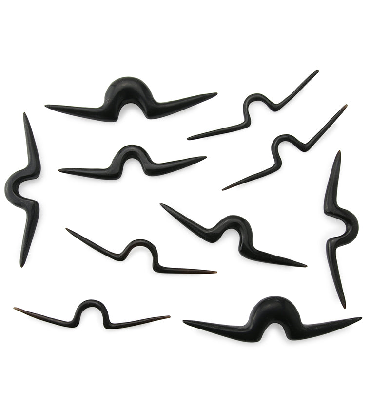 Pencil Mustache Horn Septum Bar