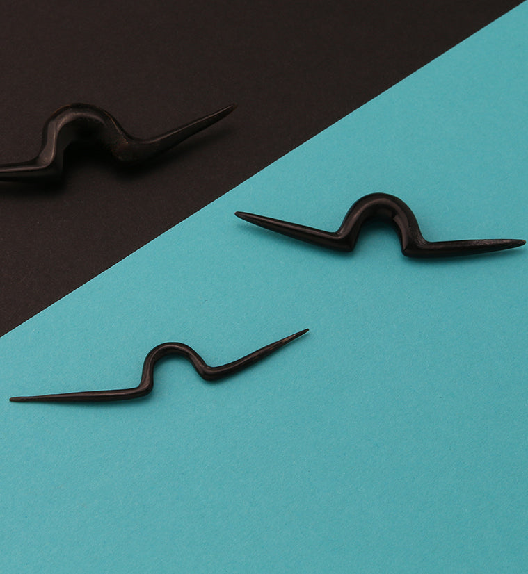 Pencil Mustache Horn Septum Bar